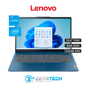IDEAPAD SLIM 3 15IAH8 / INTEL CORE I5-12450H (8 NUCLEOS) / 8GB - DDR5 / 512GB SSD / GRÁFICOS INTEL® UHD / 15.6" FHD (1920 x 1080) 250 NITS