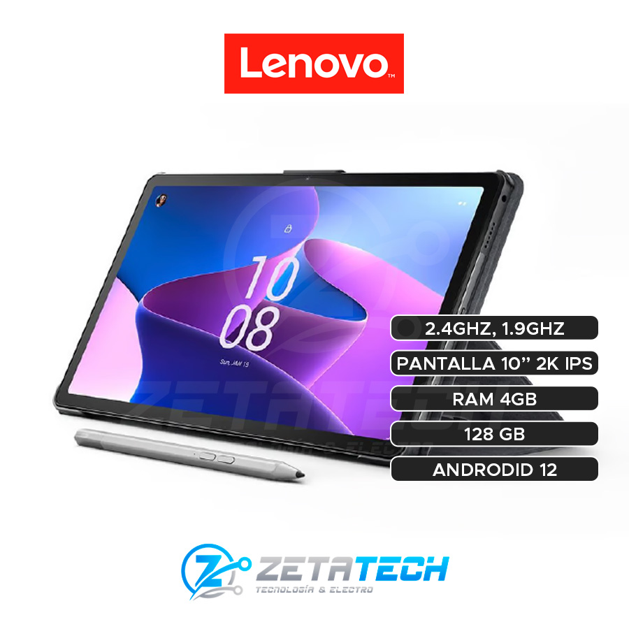 M10 PLUS TB128FU / ANDROID 12/ 4GB RAM / 128GB SSD / 10" 2K IPS