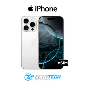 PHONE 16 PRO MAX / A3084 / ALMACENAMIENTO 256GB / 6.9″ BLANCO / ESIM