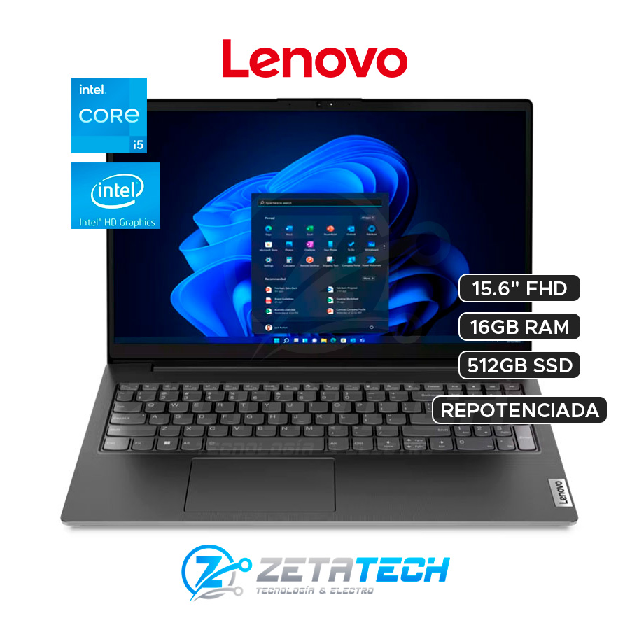 NOTEBOOK V15 G4 IRU / INTEL CORE I5 – 13420H (8 NUCLEOS) / 16GB – DDR4 / 512GB SSD / UHD GRAPHICS / 15.6″ FHD (1920 x 1080)