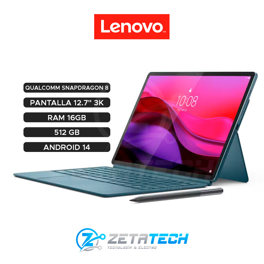 YOGA TAB PLUS / ANDROID 14 / 16GB RAM / 512GB SSD / 12.7" 3K (2944x1840)