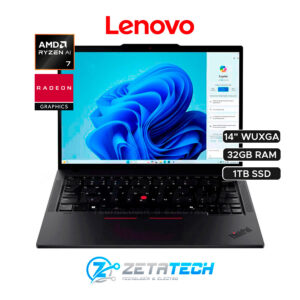 THINKPAD T14S GEN 6 / AMD RYZEN IA 7 PRO – 350 (8 NÚCLEOS) / 32GB DDR5 / 1TB SSD / AMD RADEON / 14” WUXGA (1920×1200)