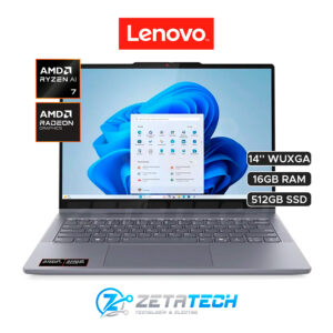 IDEAPAD 5 2 EN 1 14AKP10 / AMD RYZEN IA 7 - 350 (8 NUCLEOS) / 16GB DDR5 / 512GB SSD / GRÁFICOS AMD RADEON™ 860M / 14" WUXGA (1920×1200) IPS TÁCTIL