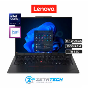 THINKPAD X1 CARBON GEN 13 AURA / INTEL CORE ULTRA 7–265U VPRO (12 NÚCLEOS) / 16GB DDR5 / 1TB SSD / INTEL GRAPHICS/ 14” WUXGA (1920 x 1200) - TÁCTIL